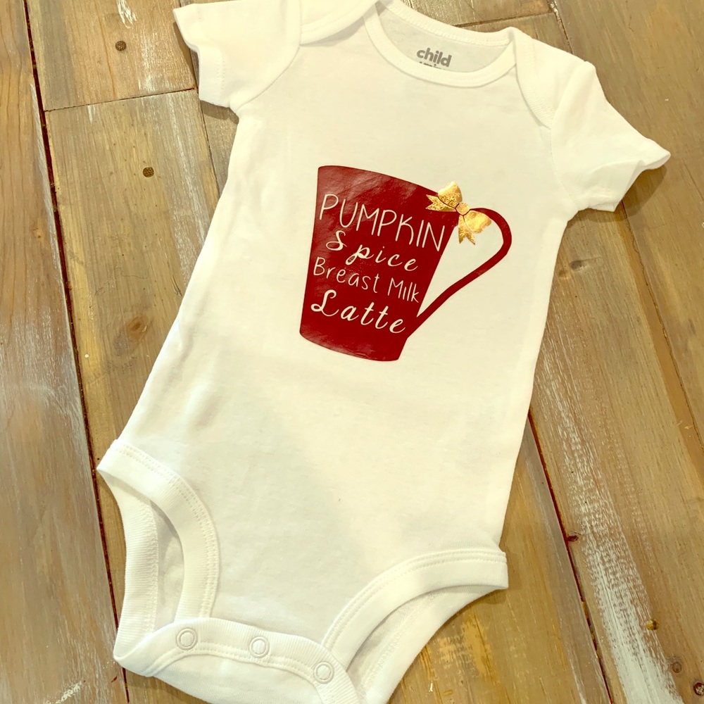 0-3 month fall onesie